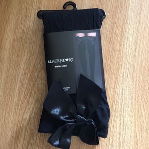 Black Thigh High Tights *ON HOLD*